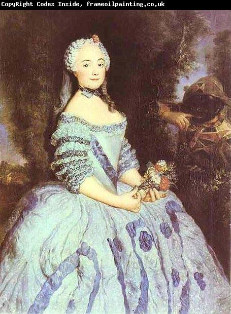 antoine pesne Portrait of the Actress Babette Cochois (c.1725-1780), later Marquise Argens